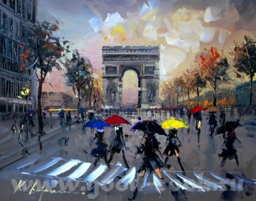 paris Ölbilder verkaufen - Kal Gajoum Paris 20